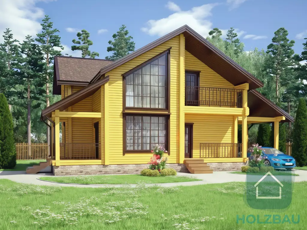 проект дома Livia 301 м2 вид 1