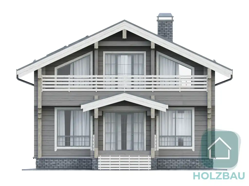 Фасад 2 проекта дома Tilia (НВ-125)