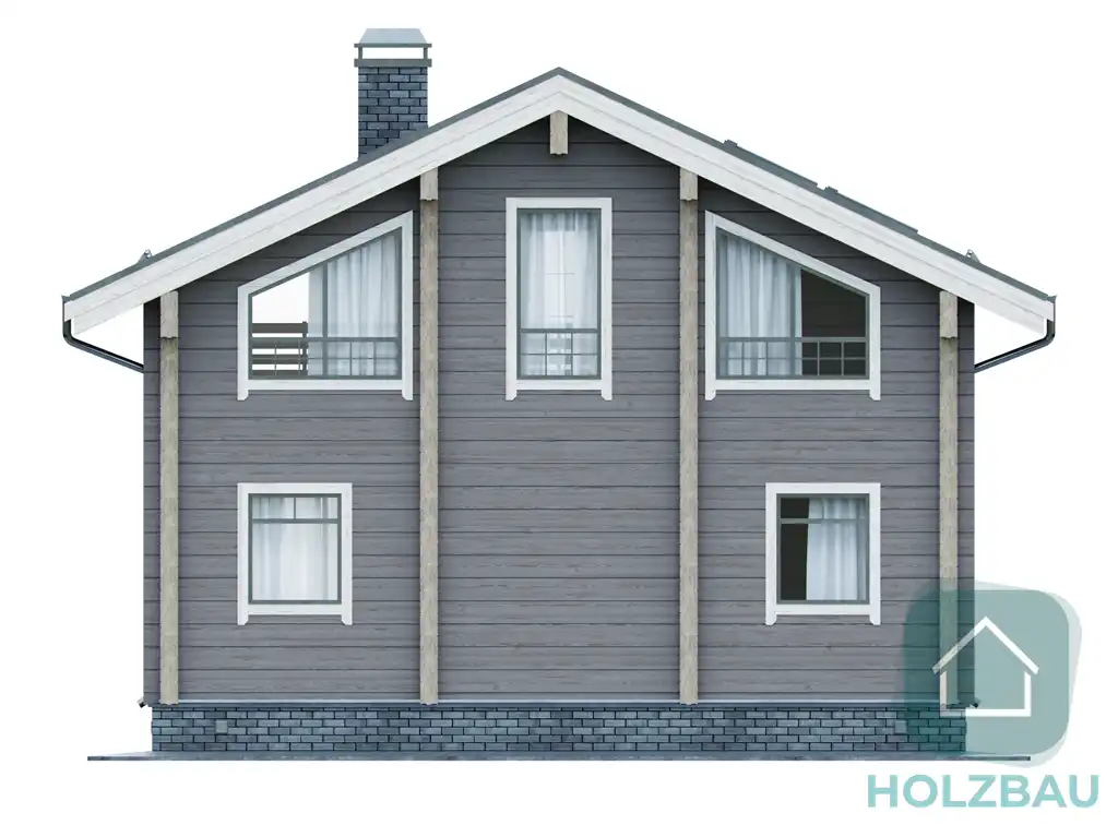 Фасад 4 проекта дома Tilia (НВ-125)