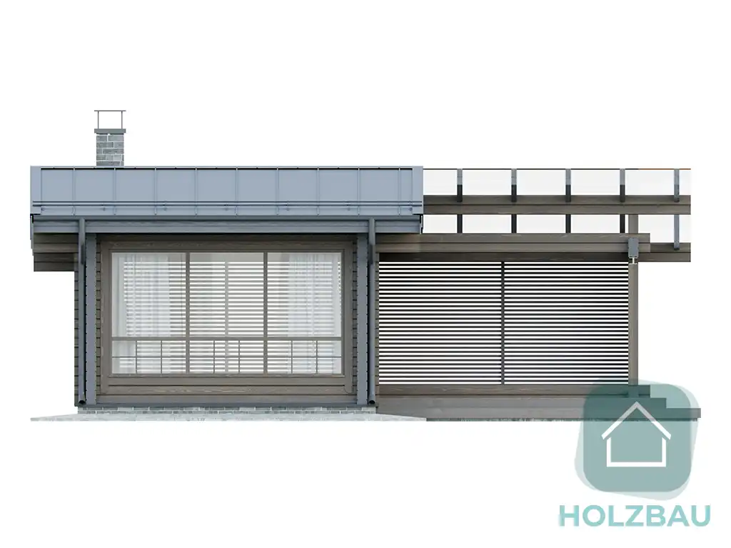 Фасад 2 проекта дома Solaro (НВ-45)