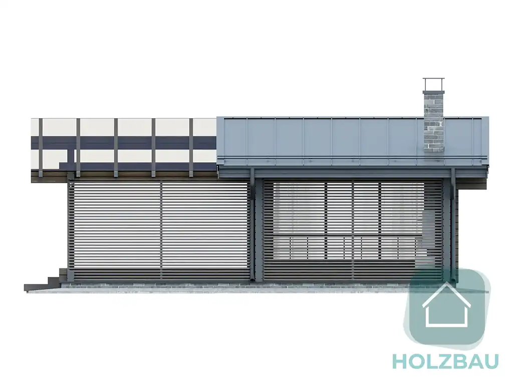 Фасад 4 проекта дома Solaro (НВ-45)